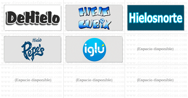 Logotipos de Fábricas de Hielo ubicadas en Perú